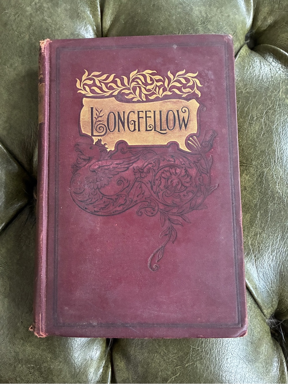 Longfellow the Poetical Works fr 1839-1849 pub Wm L Allison Company @1880-1890's